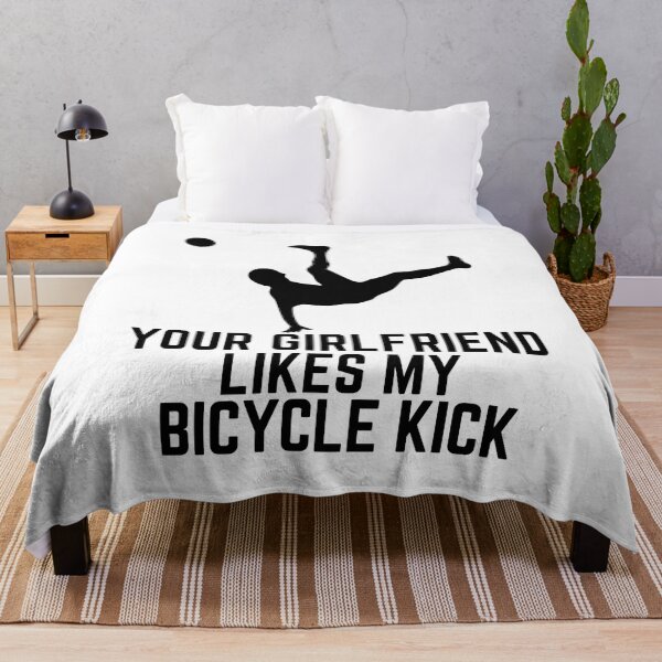 Item preview, Your Girlfriend Likes My Funny Soccer Football designed and sold by SunfullyYours.