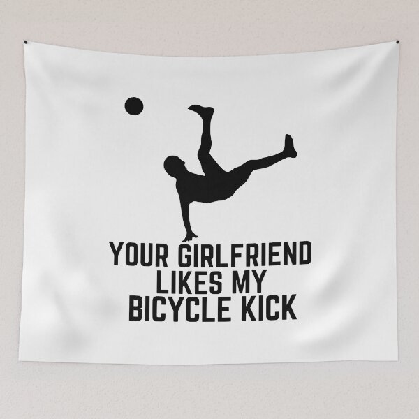 Item preview, Your Girlfriend Likes My Funny Soccer Football designed and sold by SunfullyYours.