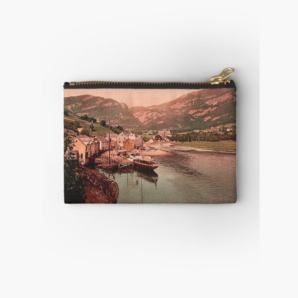 Item preview, Vintage photo of a european fishing village designed and sold by Vintage Designs +.
