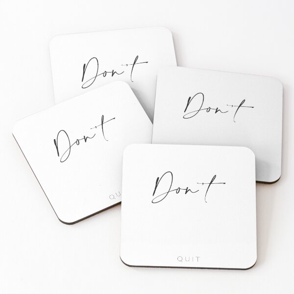 Item preview, Don't Quit designed and sold by dk-design85.