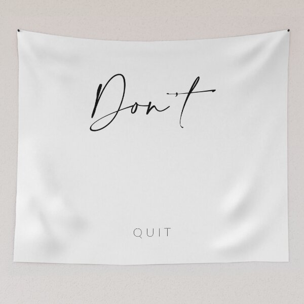 Item preview, Don't Quit designed and sold by dk-design85.
