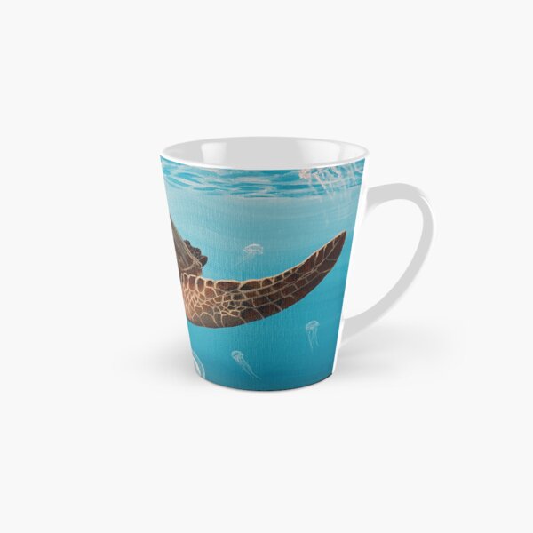 Sea Turtle Underwater Tall Mug