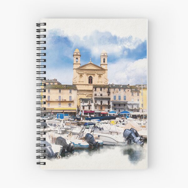 Item preview, Watercolor of église Saint Jean-Baptiste in Bastia designed and sold by FotoMahieu.