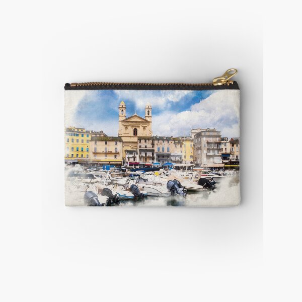Item preview, Watercolor of église Saint Jean-Baptiste in Bastia designed and sold by FotoMahieu.