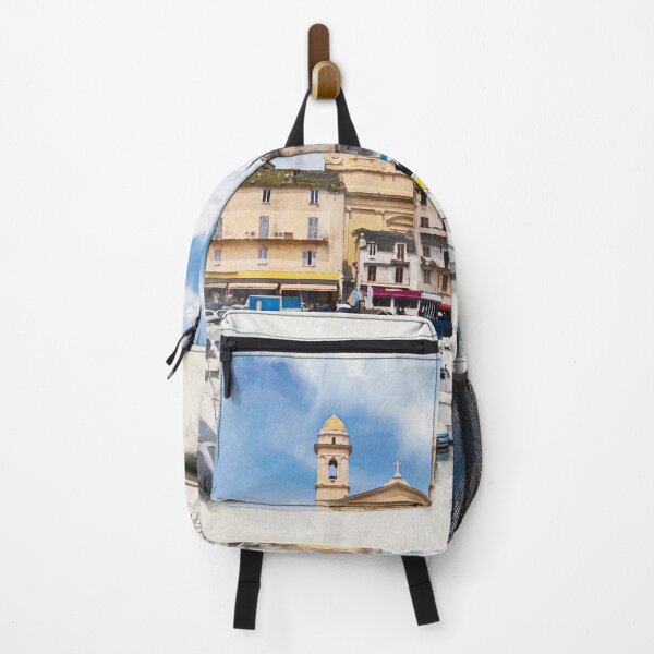 Item preview, Watercolor of église Saint Jean-Baptiste in Bastia designed and sold by FotoMahieu.