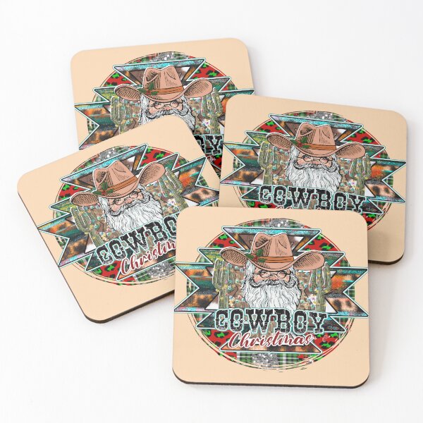 Item preview, Retro Groovy Howdy Santa Cowboy Christmas. designed and sold by sriniboss758.
