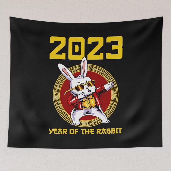 Item preview, Funny Chinese Zodiac Dabbing Year Of The Rabbit 2023  designed and sold by Best Designer.