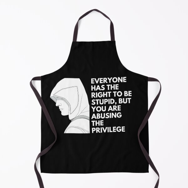 Item preview, Everyone has the right to be stupid, but you are abusing the privilege - Quotes Funny | Funny Sarcastic Sayings Funny Sayings designed and sold by FitBeast.