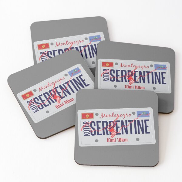 Item preview, Kotor Serpentine Cetinje Montenegro Motorcycle Cycle Sticker T-Shirt 02 designed and sold by OuterShellUK.