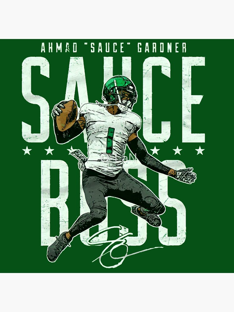 Sauce Gardner 1 New York Jets player football poster shirt, hoodie