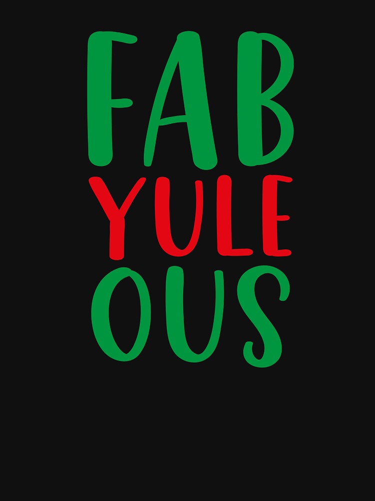 Boutique luxury fab YULE OUS sweatshirt marked down Christmas warehouse sale main image 1
