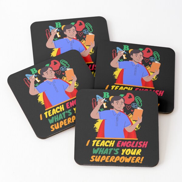 Artikelvorschau, Ich unterrichte Englisch, was Ihre Supermacht ist entworfen und verkauft von superteachers.