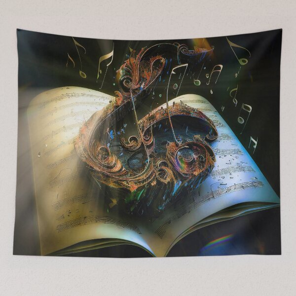 Item preview, Mystic music notes designed and sold by Ype de Lang.