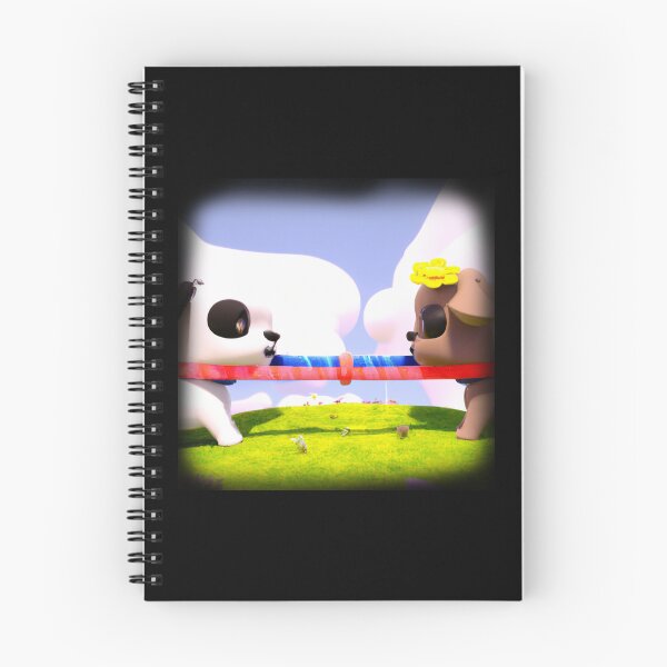 Item preview, Cute dogs tug of war cartoon-- 3D  designed and sold by glitchman2.