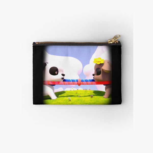 Item preview, Cute dogs tug of war cartoon-- 3D  designed and sold by glitchman2.