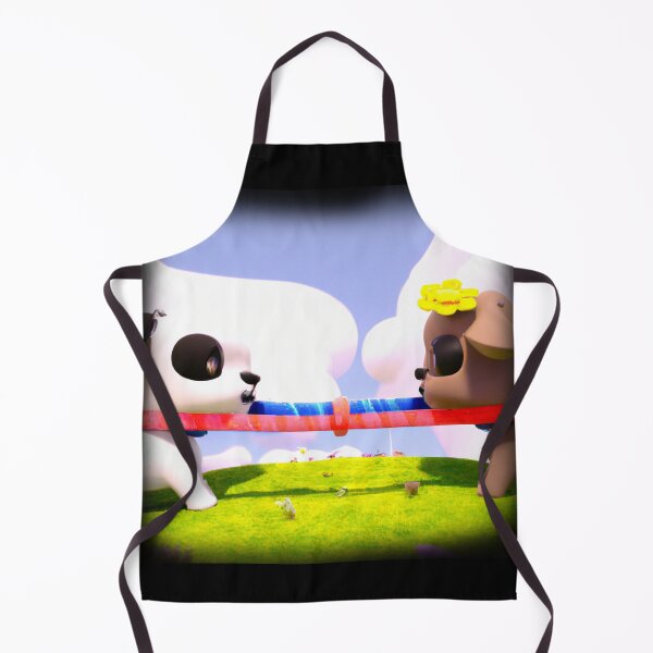 Item preview, Cute dogs tug of war cartoon-- 3D designed and sold by glitchman2.