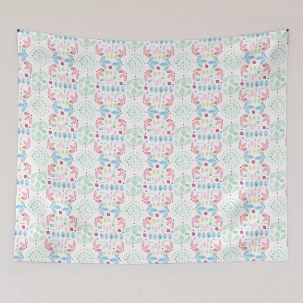 Item preview, Watercolour Tile Pattern designed and sold by LThomasDesigns.