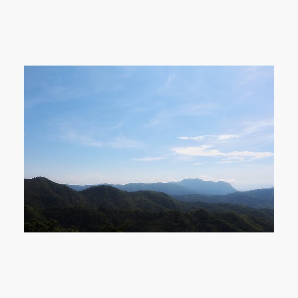 Item preview, clouds over the mountains photograph designed and sold by BBPhotograph.