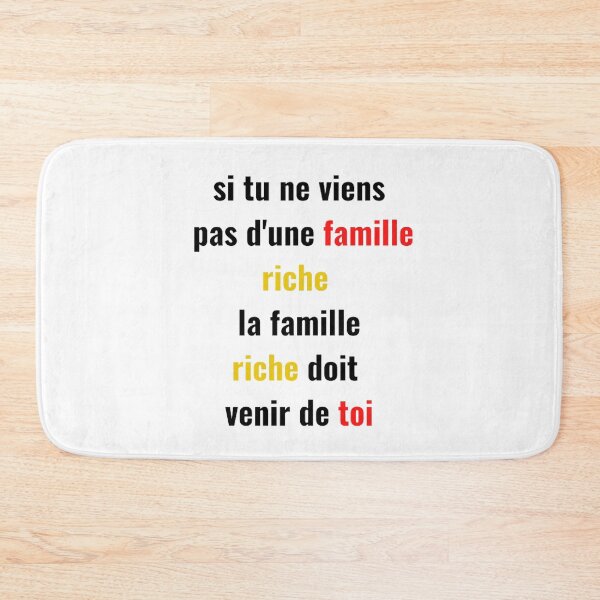 Item preview, If You Don't Come From A Rich Family The Rich Family Must Come From You designed and sold by printory.