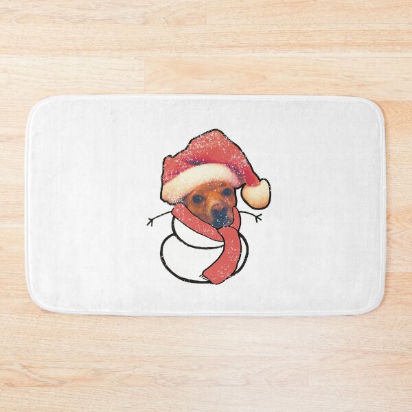 Item preview, Snowman Santa Dog designed and sold by Krissys-Art.