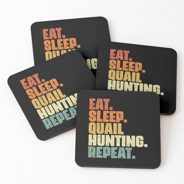 Item preview, Eat Sleep Funny Quail Hunting Season A Bobwhite Quail Hunter designed and sold by Nessshirts.