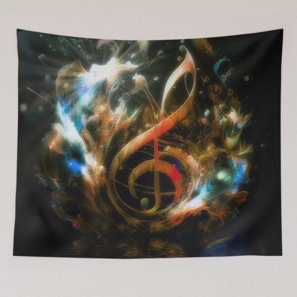 Item preview, Mystic music notes designed and sold by Ype de Lang.