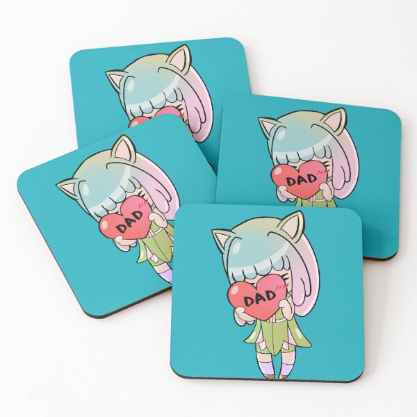 Item preview, DAD, LOVE DAD : Kawaii Cat Ears Anime Girl Fancy Dress Cute. Suitable for those who like cute things and gifts for those who like cuteness and warm hearts. designed and sold by MokonoKokoro.