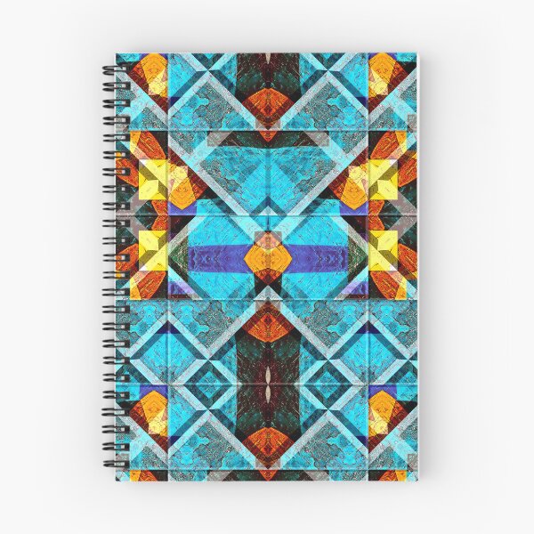 Item preview,  POWERFUL LUMINOUS RADIAL COSMIC LABYRINTH PATCHWORK -  SPIRITUAL AWAKENING CUBIC GEOMETRIC ART PATTERN IN DEEP* designed and sold by Ralek.