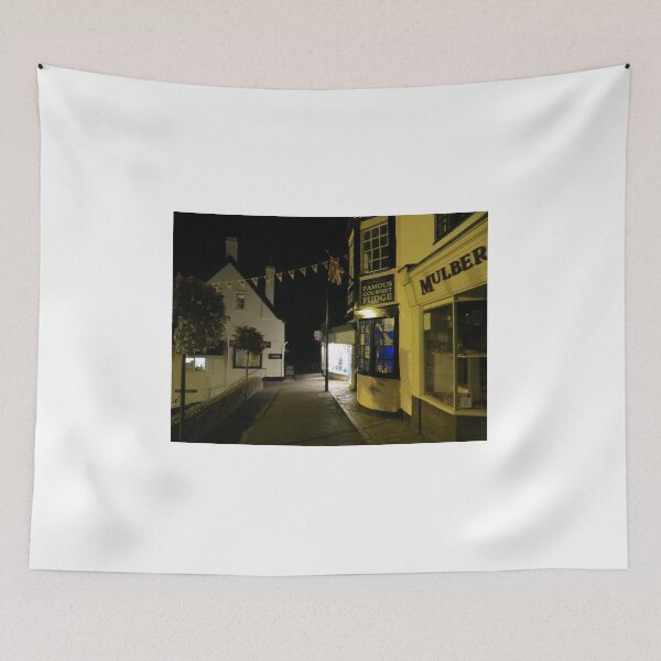 Item preview, Lyme Regis at Night designed and sold by LynneBlair.