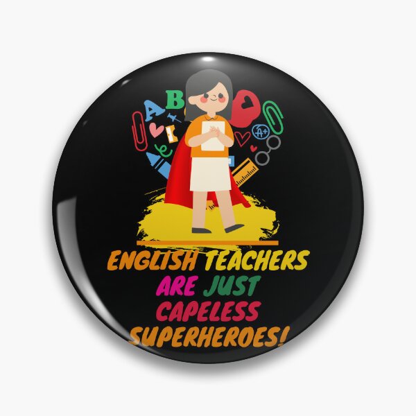 Item preview, English Teacher Superhero designed and sold by superteachers.