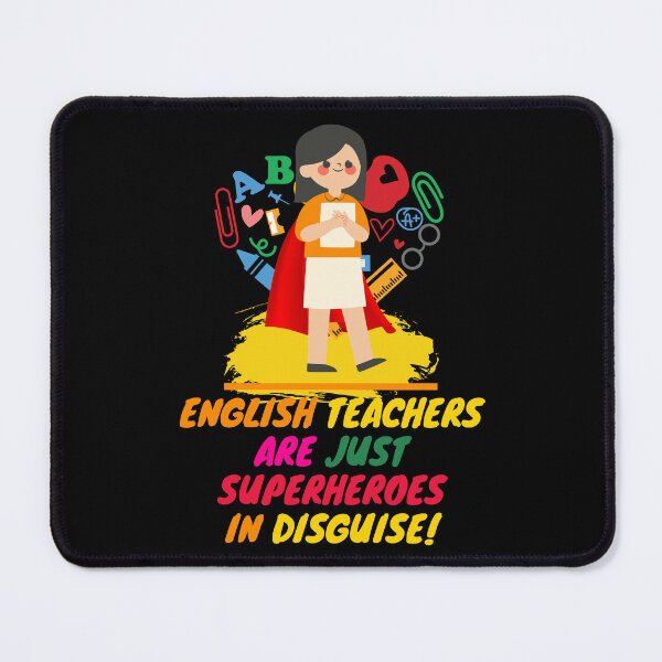 Item preview, English Teacher Superhero designed and sold by superteachers.