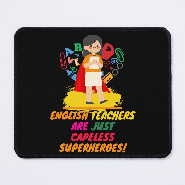 Item preview, English Teacher Superhero designed and sold by superteachers.