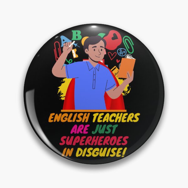 Item preview, English Teacher Superpower designed and sold by superteachers.