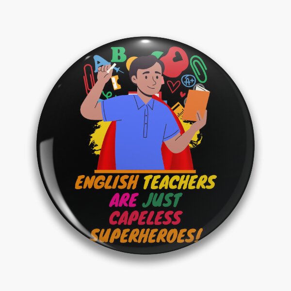 Item preview, English Teacher Superpower designed and sold by superteachers.