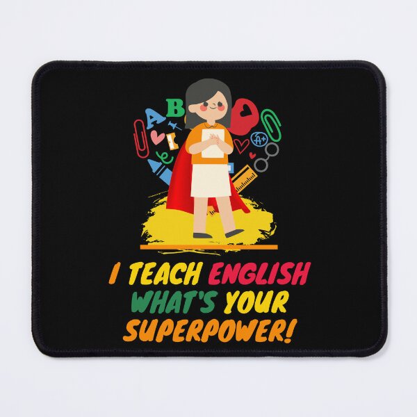 Item preview, English Teacher Superpower designed and sold by superteachers.