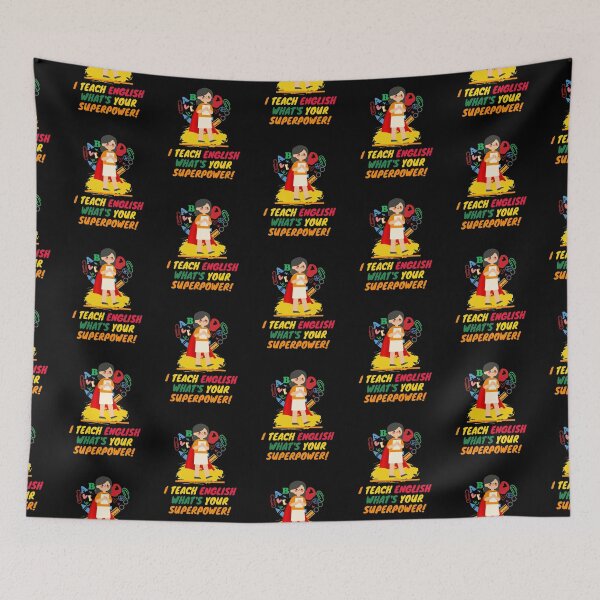 Item preview, English Teacher Superpower designed and sold by superteachers.