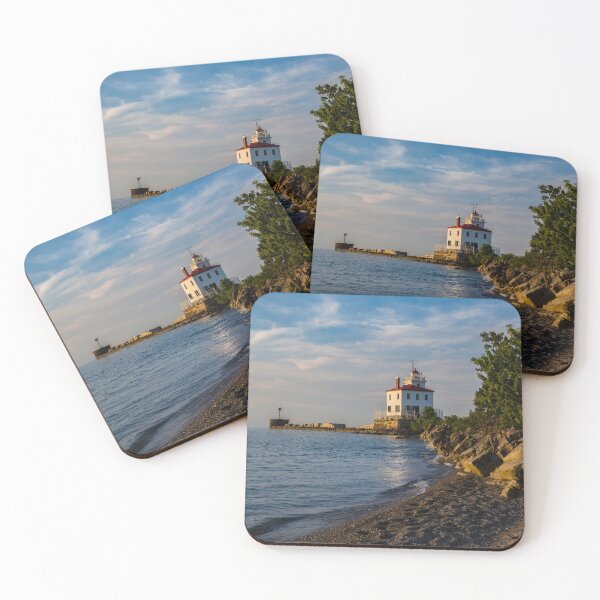 Item preview, Sunset at Fairport Harbor Lighthouse designed and sold by Dale Kincaid.
