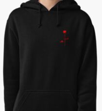 DM Violator Rose style small breast logo Pullover Hoodie