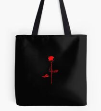 DM Violator Rose style small breast logo Tote Bag