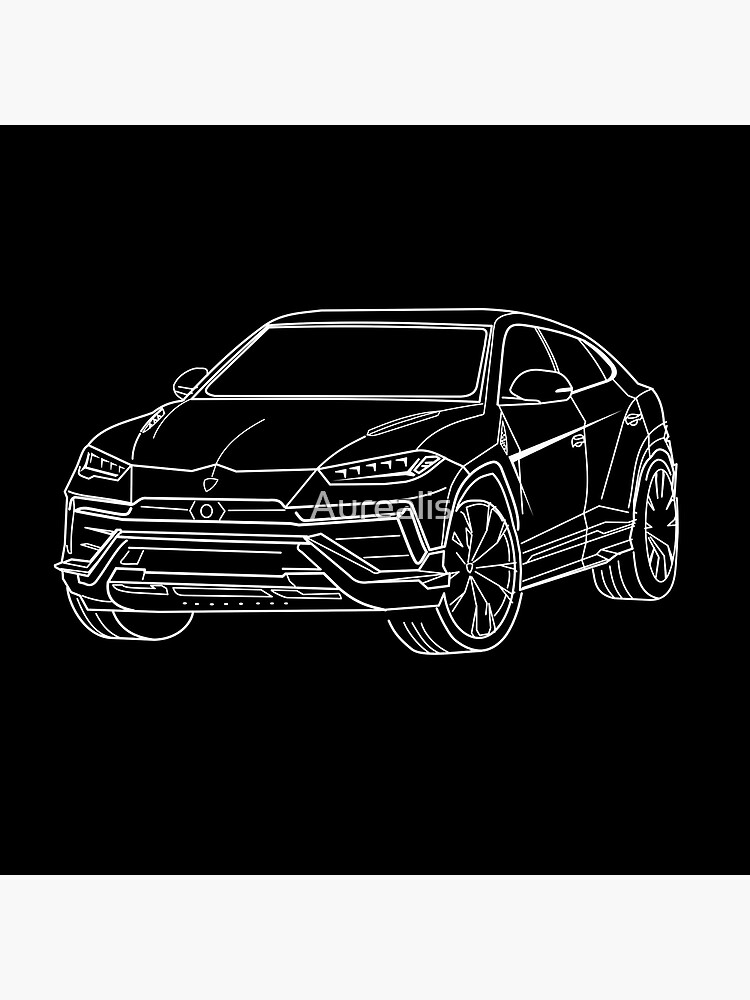 2021 Lamborghini Urus Graphite Capsule - 3D Model by EA09studio
