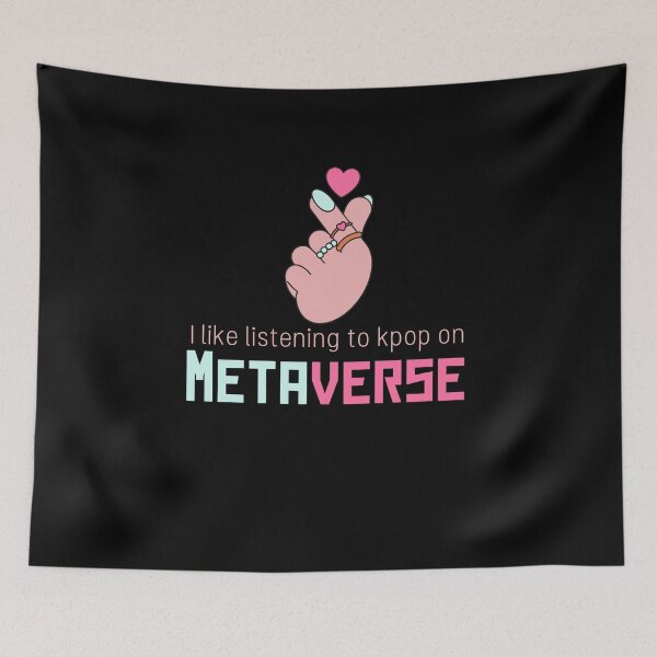Item preview, I like listening to kpop on Metaverse Reality Virtual VR  designed and sold by WaguinhoTex.