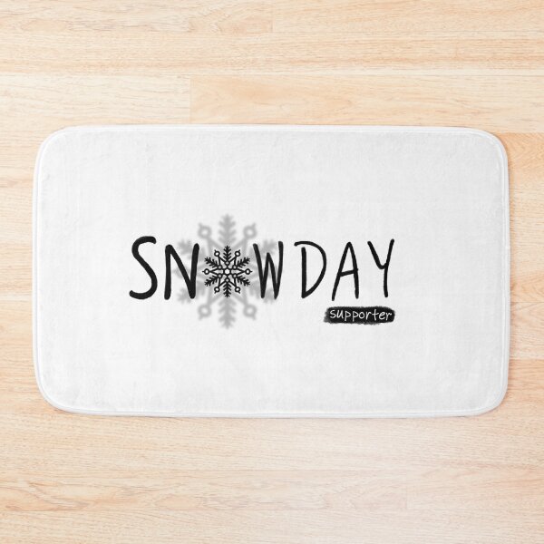 Item preview, Snow Day Supporter / Version no. 2 black designed and sold by AgnieshkaSiwek.