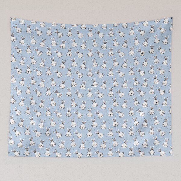 Item preview, Cute bunny rabbit seamless pattern design Easter bunny designed and sold by ZenDesigner.