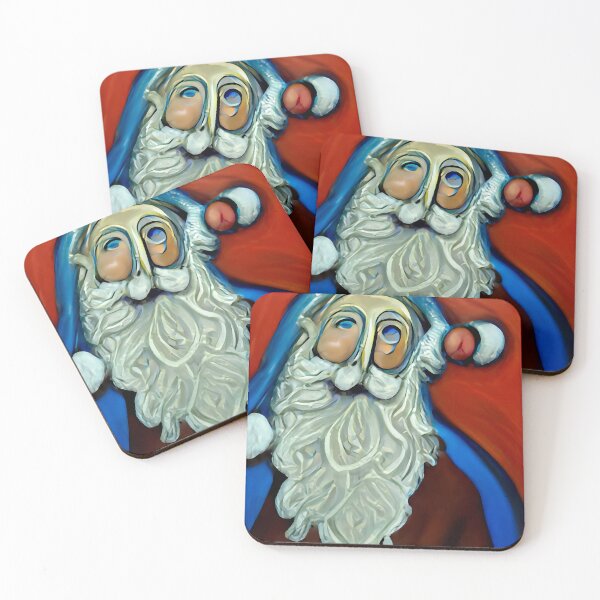 Item preview, Santa Claus in the style of Expressionism #6 designed and sold by OddUnderground.