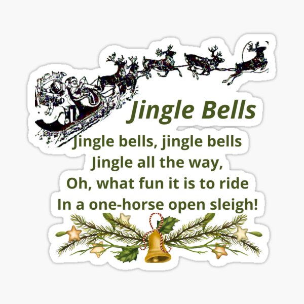 Jingle Bell Rock Sticker by SiddharthaMoon