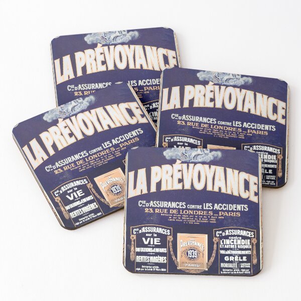 Item preview, Accident Insurance, vintage French Poster designed and sold by JonDelorme.