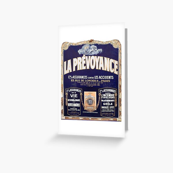 Aperçu de l'œuvre Assurance accident, affiche française vintage créée et vendue par JonDelorme.