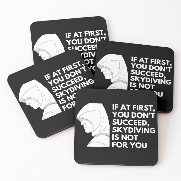 Item preview, If at first, you don’t succeed, skydiving is not for you - Witty Quotes | Funny Sarcastic Sayings | Sassy and Witty Sayings designed and sold by FitBeast.