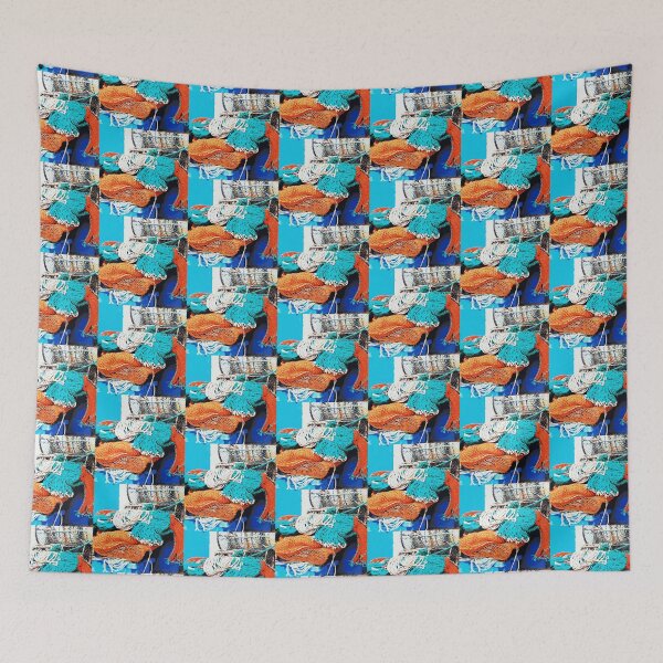 Item preview, Nets And Ropes On The Harbour designed and sold by Beatrice Roberts.