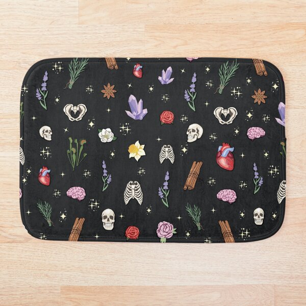 Item preview, Anatomy Pattern with Flowers and Stars designed and sold by Karli Mogen.